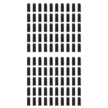100GAB Black Siltumnīcefekta Plastmasas Plēves Rāmja Caurule, Caurules Un Filmu Klipu spaiļu Komplekts Dārza Rīku 20Mm