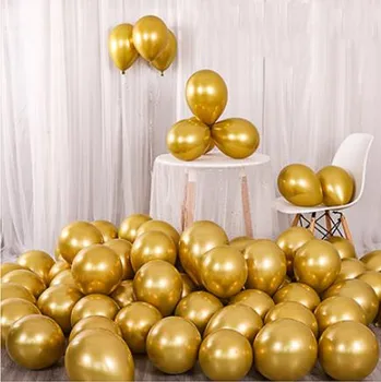 10pcs Zelts, Sudrabs 10inch Metālisks Lateksa Baloni, Kāzu Dekorēšana Chrome Metāla Ballons Hēlija Dzimšanas dienas svinības Piegādēm, Bērnu Rotaļlietas