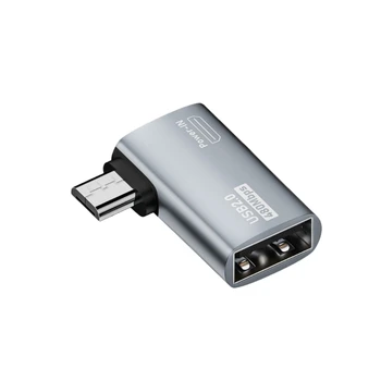 Ērts Micro USB Vīrietis uz USB Female OTG Adapteri Saderīga Dažādām Ierīcēm T5EE