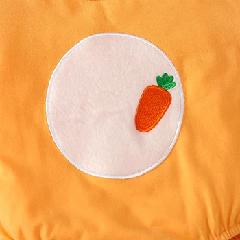Zīdaiņu Toddler Meitene Zēns Lieldienu Apģērbs Ar Īsām Piedurknēm Romper Burkānu Apelsīnu Bodysuit Zaķis Cepure