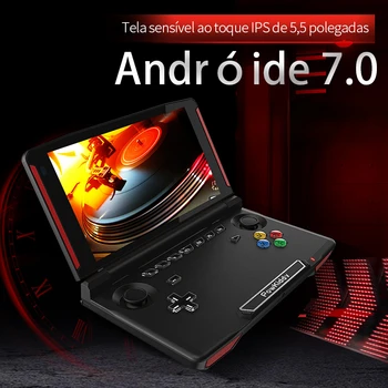 X18 Andriod Rokas Spēļu Konsole 5.5 Collu 1280*720 Ekrāna MTK 8163 Četrkodolu 2G RAM 32G ROM Video Rokas Spēle Spēlētājs