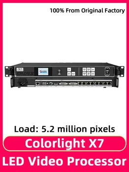Colorlight X7 Pilnu Krāsu RGB Moduļa Noma Ekrāna Video Sienas Kontrolieris LED Ekrānu Video Procesors Atbalsta SDI DVI, HDMI