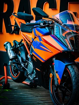 Motociklu Ķermeņa Rotājumi Decal Uzlīmes, Emblēmu, PAR KTM RC 390 2022