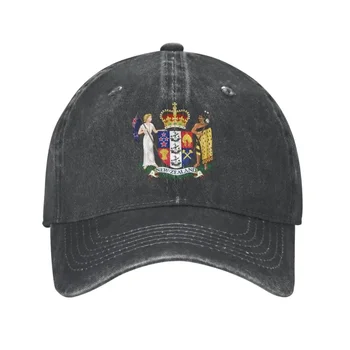 Klasiskās Unisex Vates ģerbonis Jaunzēlande Beisbola cepure Pieaugušo Regulējams Tētis Cepuri Vīriešu, Sieviešu, Saules Aizsardzības