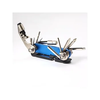Daudzfunkcionāls uzgriežņu atslēgas instruments, Multifunkcionāla velosipēdu rīku Portatīvo kombinācija transportlīdzekļa remonta rīku Velosipēdu labošanas rīks