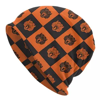 Cepure Oranža Un Melnā Deviņi Tiger Rūpējas Plānas Cepurītes Vīriešiem Sievietes Dziļi Meža Zvērs Tiger Beanies Slēpošanas Cepures Kokvilnas Pārsegs Cepures