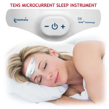 Elektriskā Massager Mazināt Galvassāpes un Migrēna DESMITIEM Microcurrent Miega Atbalstu, Bezmiegs, Miega Instruments, Dekompresijas