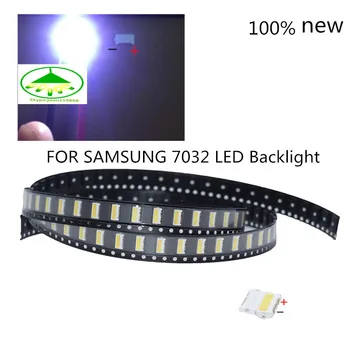 300PCS/Daudz 100% new SAMSUNG 7032 LED Apgaismojums Edge LED Sērija TS732A 3 V 7032 SPBWH1732S1B Cool balta TV Piemērošanu