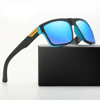 Zīmola Polarizētās Riteņbraukšana Zvejas Darbojas Vīriešu Saulesbrilles UV400 HD Vision Pretvēja Modes Brilles KPN Objektīvs Vintage Stilā