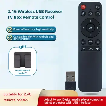 2.4 G USB Bezvadu Tālvadības Uztvērēju TV Kastē BLE 5.0 Android Smart TV Kastē Un PC/TV, Bezvadu un plaša Patēriņa Elektronikas