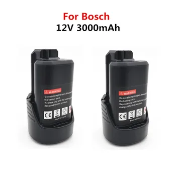 1/2/5pcs BAT411 elektroinstrumentu Akumulatoru Bosch 10.8 V 3000mAh Li-ion Urbi 2 607 336 013, 2 607 336 014 2 607 336 333 12V 3.0 Ah
