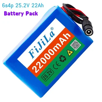 6s4p24V22Ah18650Batterie Litija-Batterie 25,2 v 22000mAh Elektrische Fahrrad Mopēds/Elektrische/Li ionbatterie Pack mit pack BMS