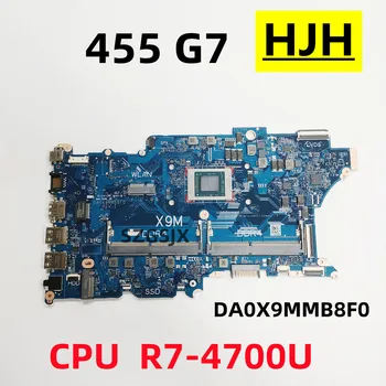 HP Probebook 455 G7 Klēpjdatoru Mainboard，DA0X9MMB8F0 ，AMD CPU R7-4700U .DDR4 100%TESTS