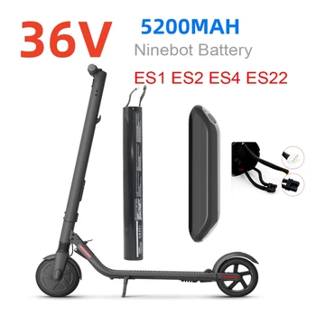 Sākotnējo Ārējo Akumulatoru Ninebot Segway ES1 ES2 ES4 E22 Smart Electric Scooter 36V 5200mAh Scooter Aksesuāru Turētājs