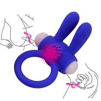Trusis Dzimumlocekļa Gredzens Vibrators Kavēšanās Ejacualtion Vibrators Vēršanos Klitoru Stimulēt Gailis Vibrējošais Gredzens Intīma Seksa Rotaļlietas Vīriešiem