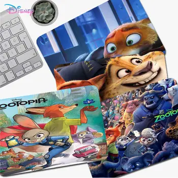 Disey Zootopia peles paliktnis Mazo Multiplikācijas filmu Anime Gaming Mouse Pad, Klaviatūras, Peles Paklājus Gluda Uzņēmums 