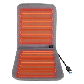 USB Sēdekļu Spilvenu Auto Krēslu, Dekoratīvu Spilventiņu Polsterējums Piederumi