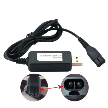 .3 V USB Strāvas Adapteri Lādēšanas Kabeļa Vadu Vienu Asmeni Skuveklis piemērots YQ318 A00390 QP2520/72 USB Uzlādes Kabelis