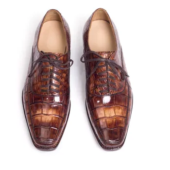 sanyeshechiping vīriešiem kleitu, kurpes, vīriešu formālu kurpes vīriešiem krokodils apavi