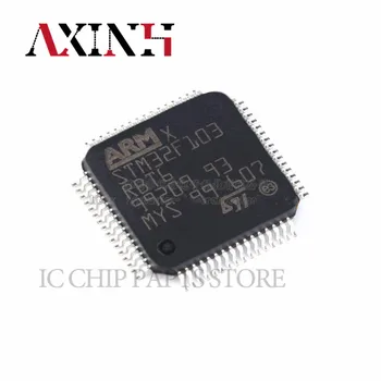 STM32F103RBT6 10pcs/daudz, LQFP-64,MCU 32 bitu ARM Cortex M3 RISC 128KB Flash 2.5 V/3.3 V 64Pin LQFP Renes, Oriģinālā IC Mikroshēmā Noliktavā