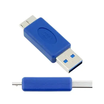 Ātrgaitas USB 3.0 valsts mikrouzņēmumiem B sabiedrības pārveidošanas interfeisu USB 3.0 adapteris savienojumu ar portatīvo cieto disku