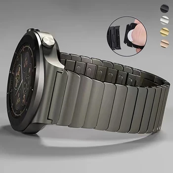 22mm titāna sakausējuma Siksnu HUAWEI GT2/GT 2/46mm/GT2 Pro Smartwatch Plaukstas locītavas Watchband Correa Huawei Skatīties GT 3 Seiko