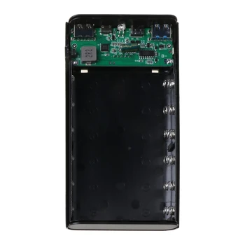 E56B Dual USB QC3.0 6x18650 Baterijas, DIY Kastes Turētājs Gadījumā Ātri