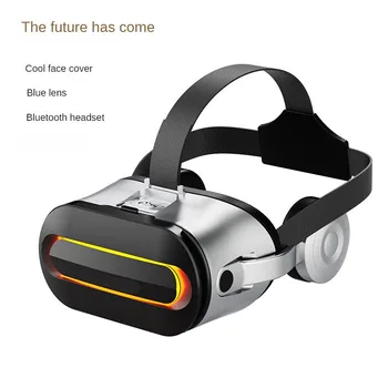 Headworn 3D Virtuālās Realitātes Saprātīga VR Brilles Integrētu Mašīna Mobilo Filmu Spēli Ķivere Inteliģento Digitālo VR Brilles