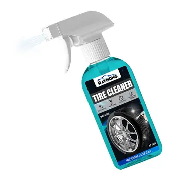 Riepu Cleaner Spray Auto Tīrīšanas Mērci Cleaner Melnu Spīdīgu Tire Shine Cleaner Spray Interjera Tīrīšana