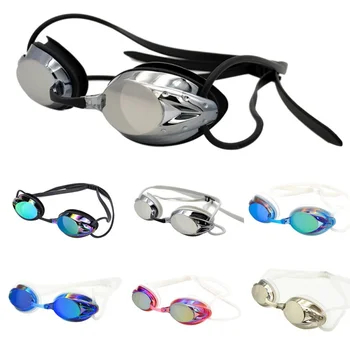 Jaunā Peldēšanas Brilles Profesionālu Anti-Miglas UV Aizsardzība Vīrieši Sievietes Ūdensizturīgs silikona brilles pieaugušo Brilles