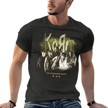 Korn Tps Paradigmas Maiņa Tour 2014. Gada Lielajam T Krekls Mens Apģērbu 100% Kokvilnas Streetwear Liela Izmēra Top Tee