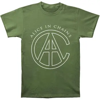Vīriešu Alise Ķēdes AIC Akmeņiem T-krekls XX-Large Green