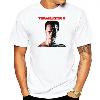 Terminator 2 (Arnold Schwarzenegger Arnie Oficiālais Tee T-Krekls Mens