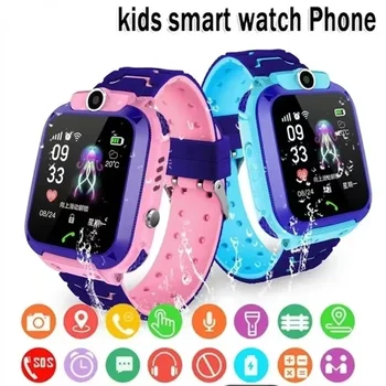 Z5 2G Kids Smart Skatīties GPS Sekošanas Bērniem Skatīties Video Zvanu SOS Bērnu Smartwatch Kameras Monitors Tālrunis Smart Skatīties