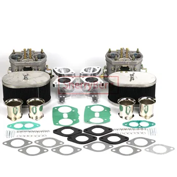 SherryBerg FAJS EMPI WEBER Karburators Carb Conversion Kit 4 Barelu Holley Adapters ar Twin 40 IDF 40IDF Carby FORD CHEVY