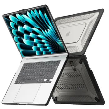 Laptop Case For Macbook Pro 13 14 16 Stāvēt Aizsardzības Vāks, Paredzēts Macbook Air 13 13.6 15 15.3 M1 M2 Kritums Necaurlaidīgs Apvalks Piederumi